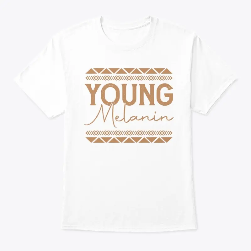 New Young Melanin Graphic Tee